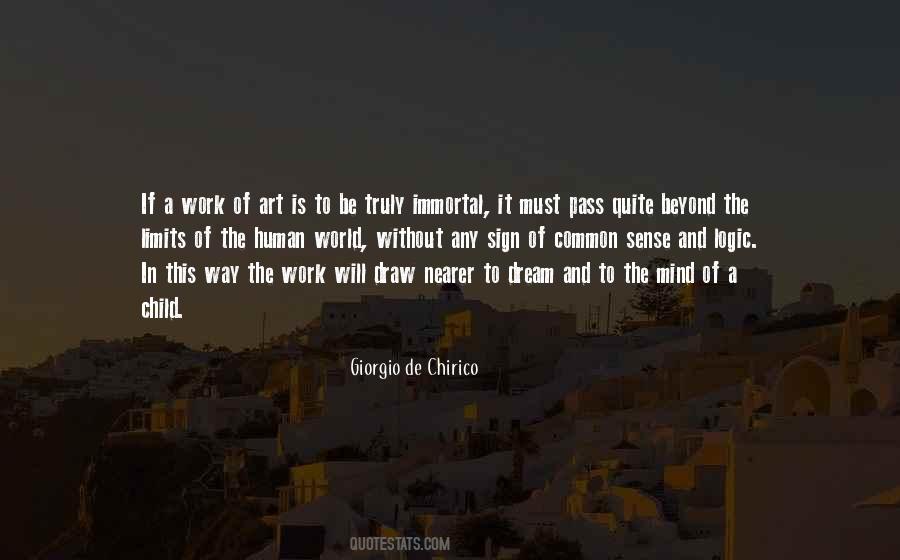 Giorgio De Chirico Quotes #60609