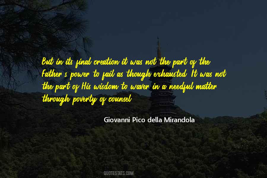 Giovanni Pico Della Mirandola Quotes #1868797