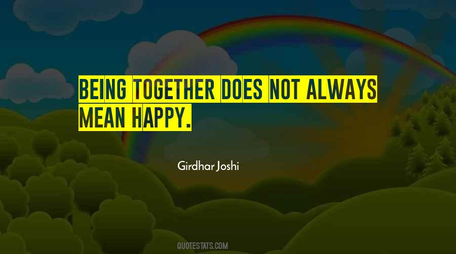 Girdhar Joshi Quotes #1196743