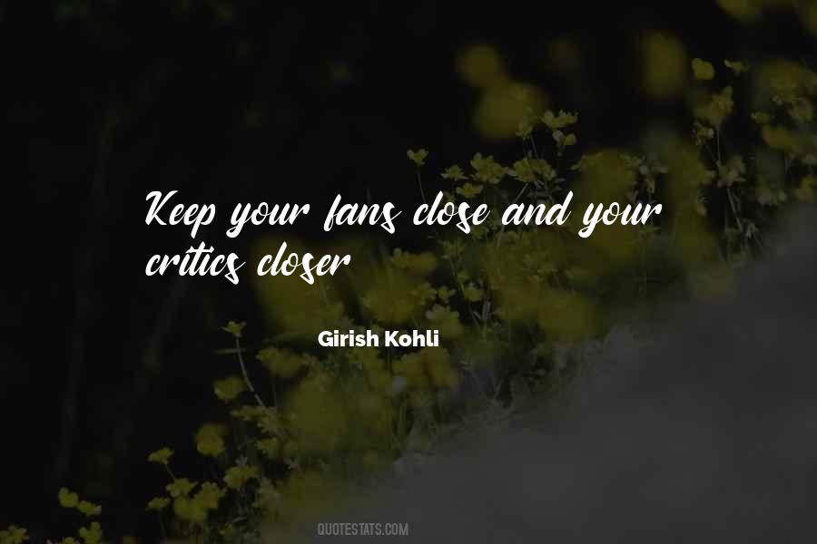 Girish Kohli Quotes #818119