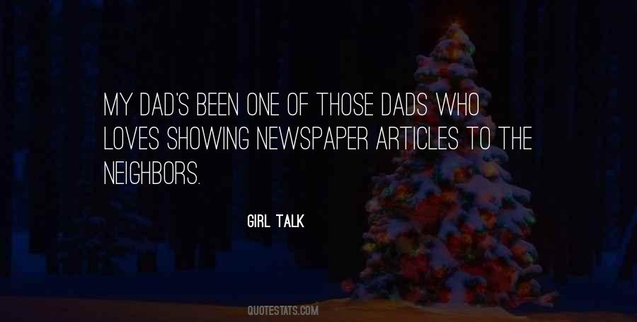 Girl Talk Quotes #158147