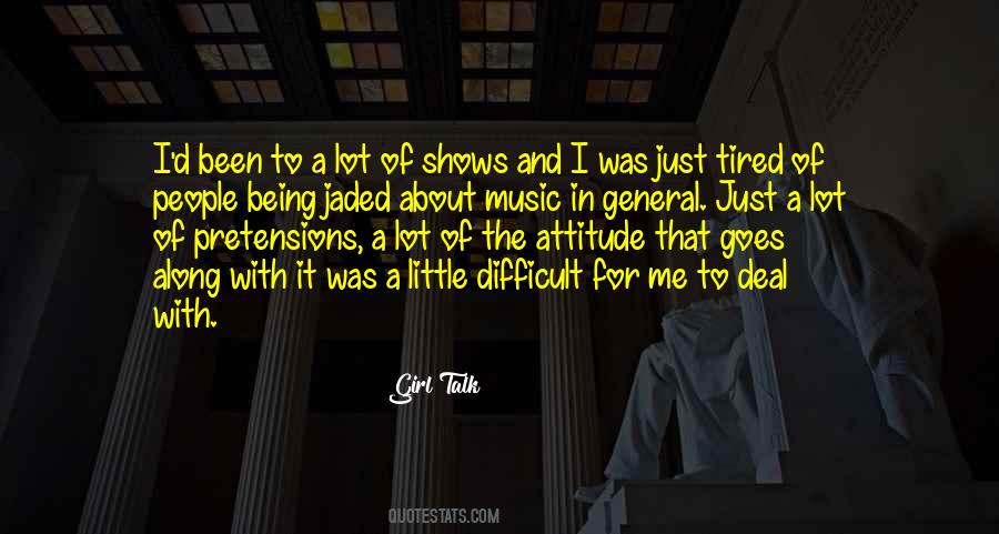 Girl Talk Quotes #1858742