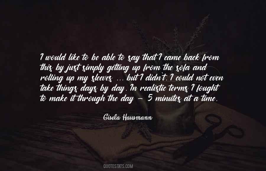 Gisela Hausmann Quotes #956950