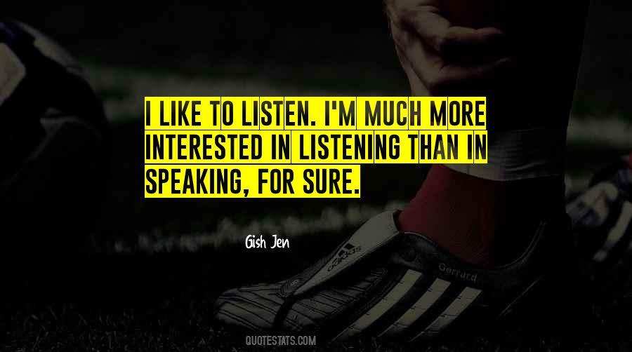 Gish Jen Quotes #1027928
