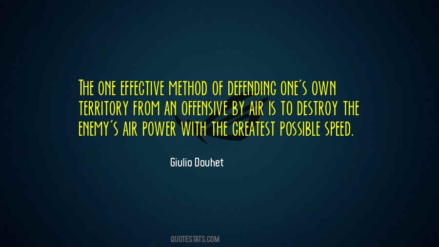 Giulio Douhet Quotes #407106