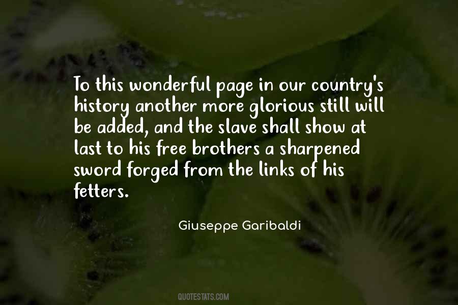 Giuseppe Garibaldi Quotes #402711