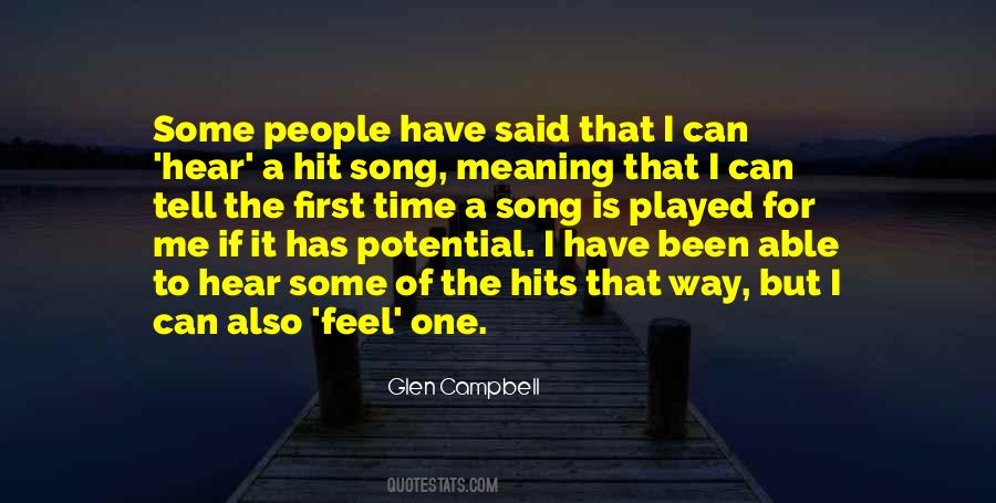 Glen Campbell Quotes #1357910