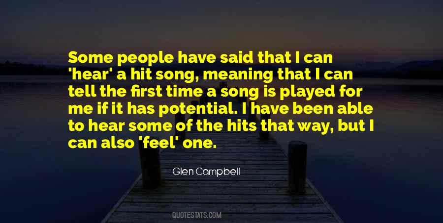 Glen Campbell Quotes #1357910