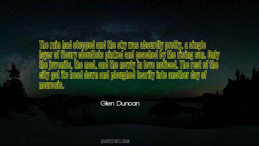 Glen Duncan Quotes #234097