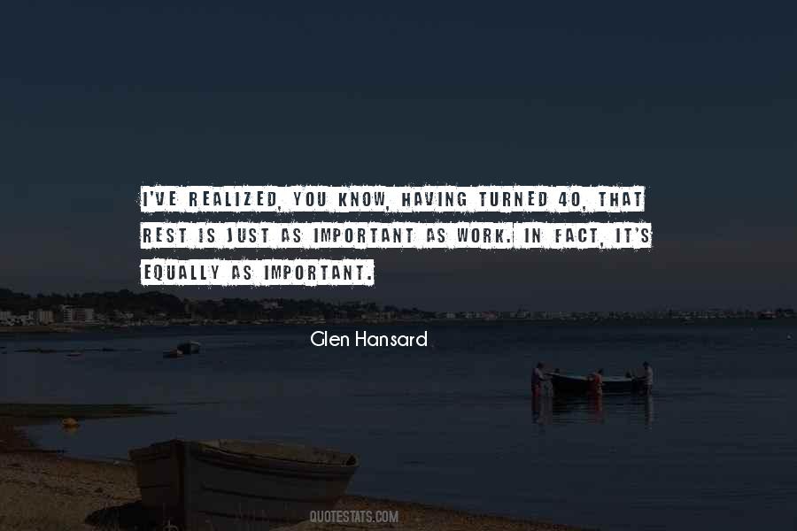 Glen Hansard Quotes #1696861