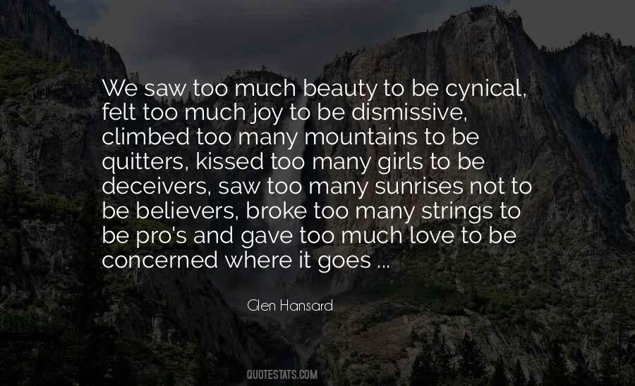 Glen Hansard Quotes #1807379