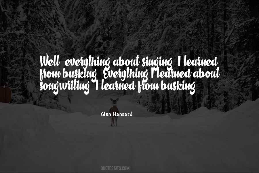 Glen Hansard Quotes #1824463