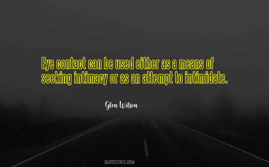 Glen Wilson Quotes #219218