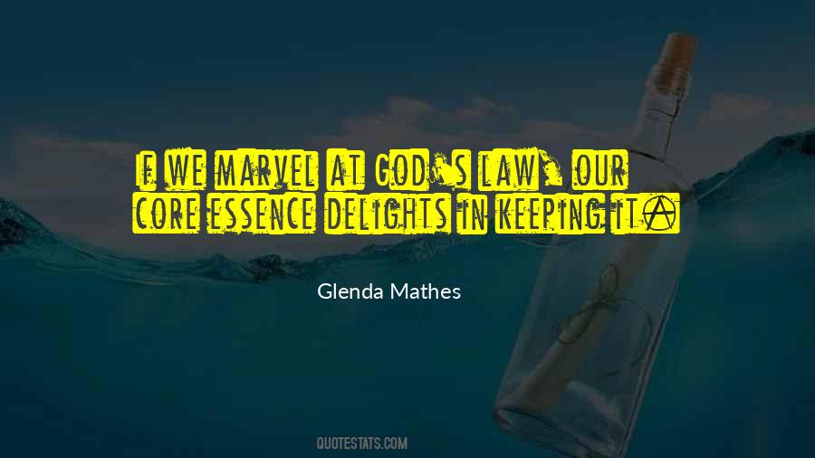 Glenda Mathes Quotes #624210