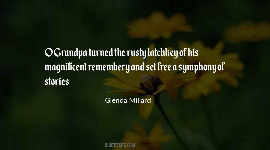 Glenda Millard Quotes #1426342