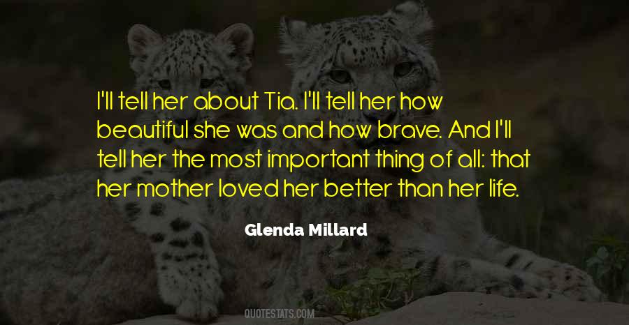 Glenda Millard Quotes #235819