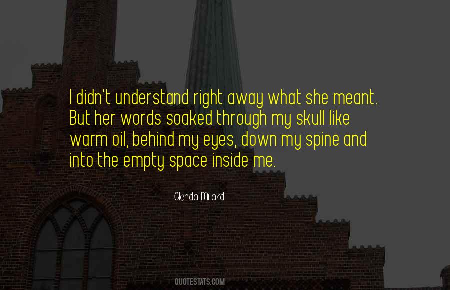 Glenda Millard Quotes #884853