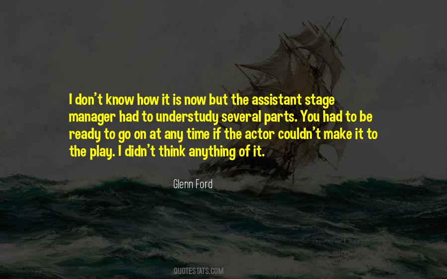 Glenn Ford Quotes #1017331