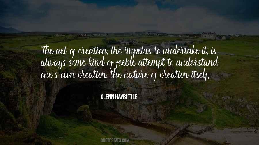 Glenn Haybittle Quotes #1509858