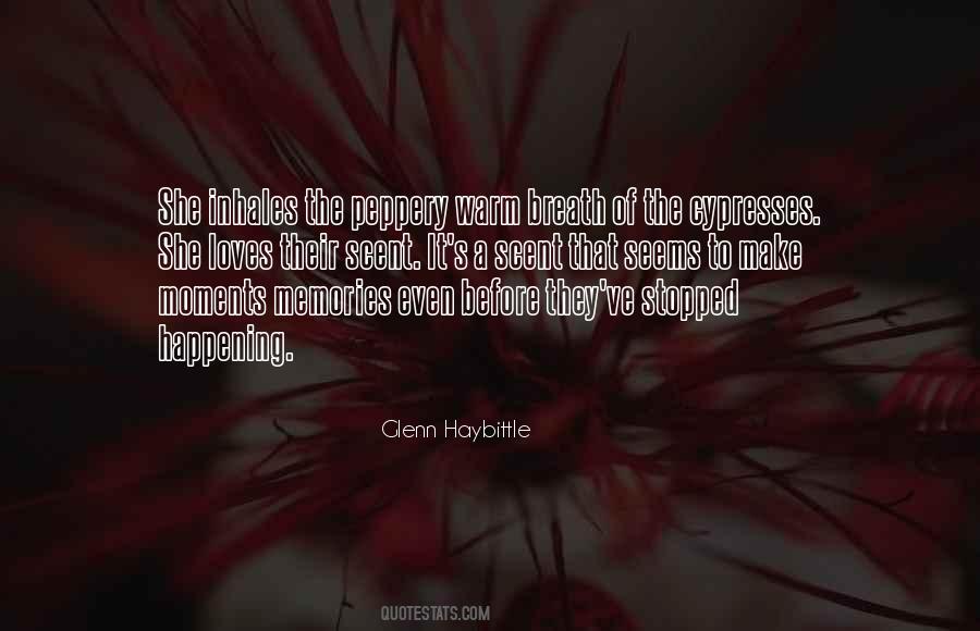 Glenn Haybittle Quotes #183598