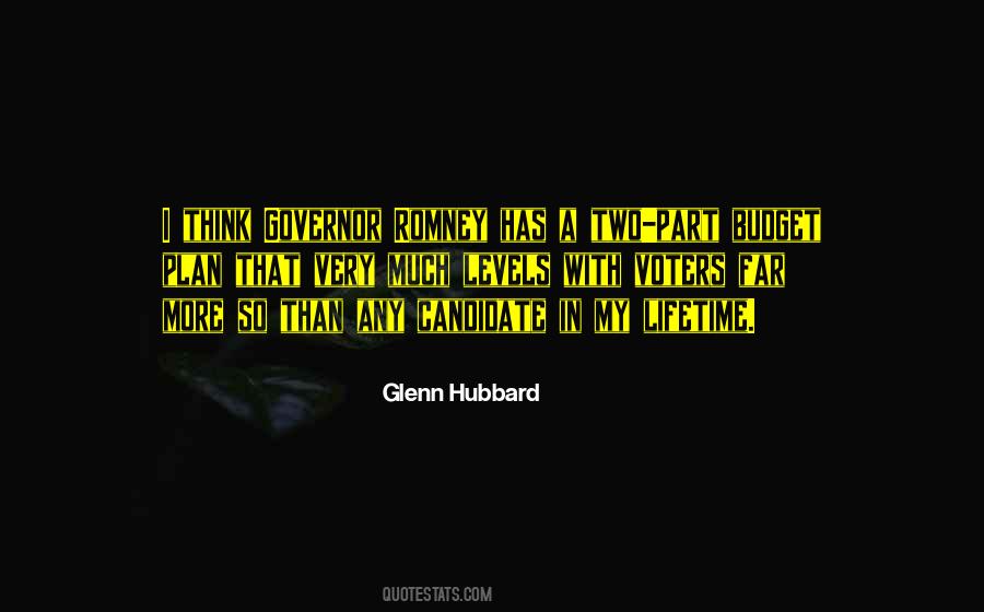 Glenn Hubbard Quotes #345594