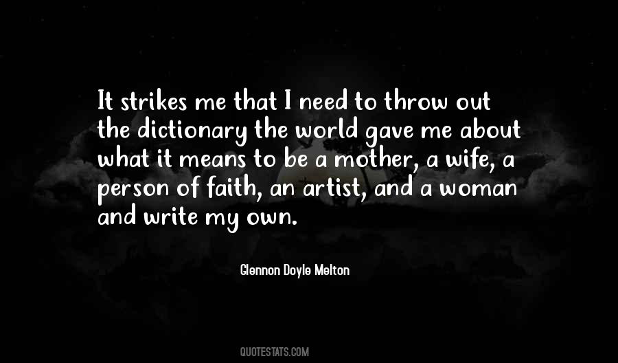 Glennon Doyle Melton Quotes #139968