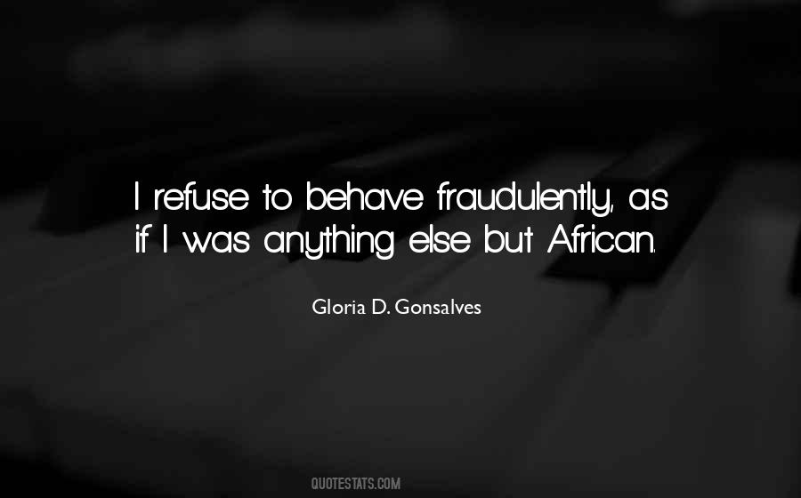 Gloria D. Gonsalves Quotes #1362839