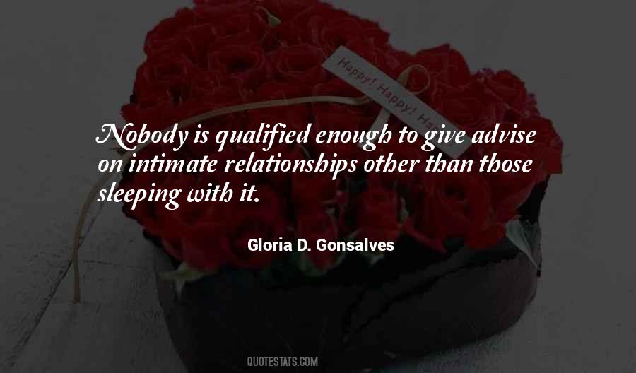 Gloria D. Gonsalves Quotes #1579733