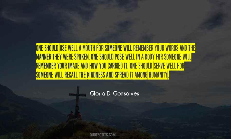 Gloria D. Gonsalves Quotes #801978