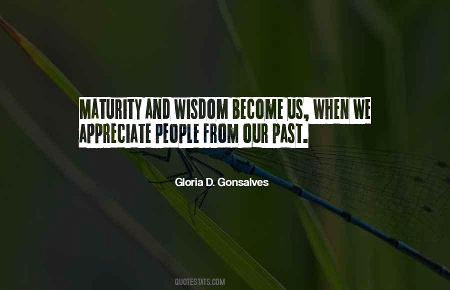 Gloria D. Gonsalves Quotes #938897