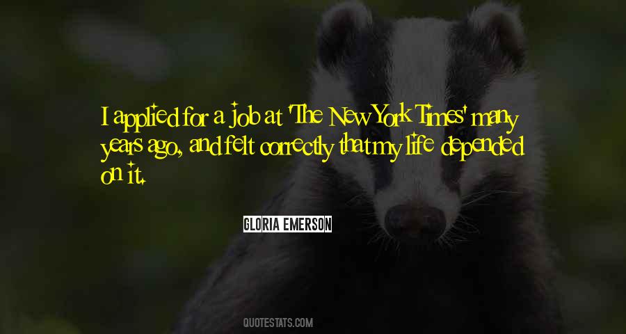 Gloria Emerson Quotes #1452783 Gloria Emerson Quotes #1452783