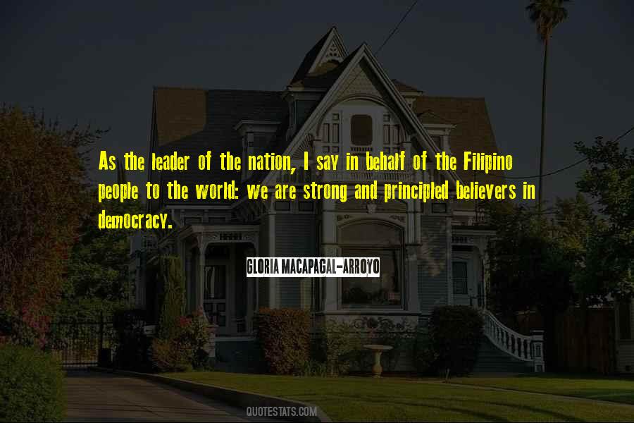 Gloria Macapagal-Arroyo Quotes #42826