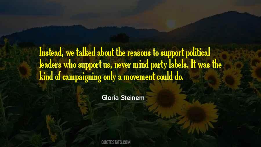 Gloria Steinem Quotes #509532