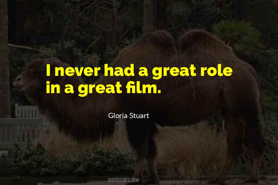Gloria Stuart Quotes #237319