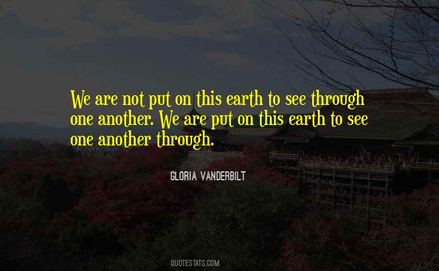 Gloria Vanderbilt Quotes #1309787