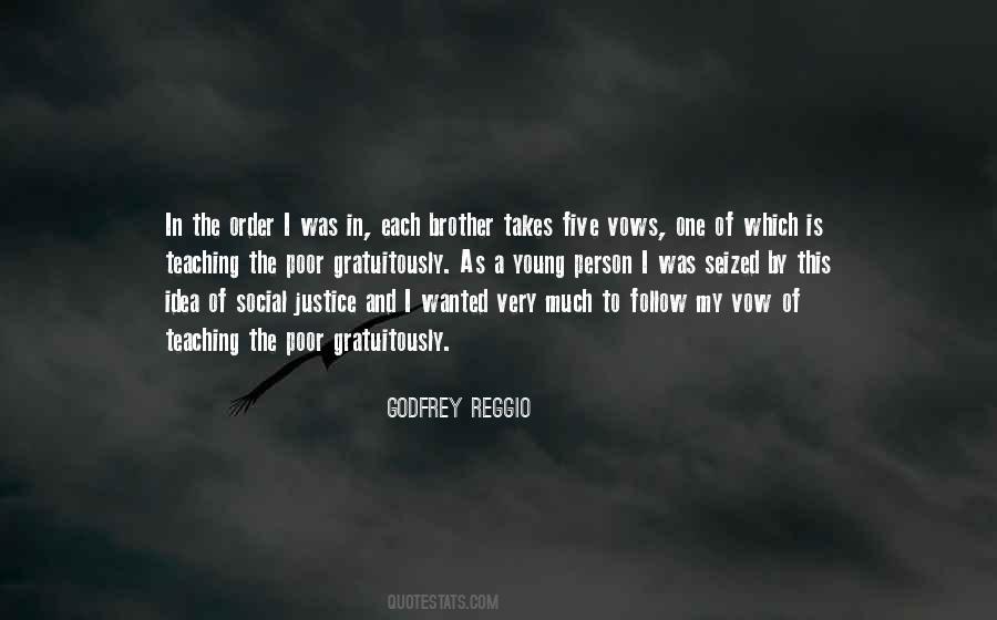 Godfrey Reggio Quotes #1372045