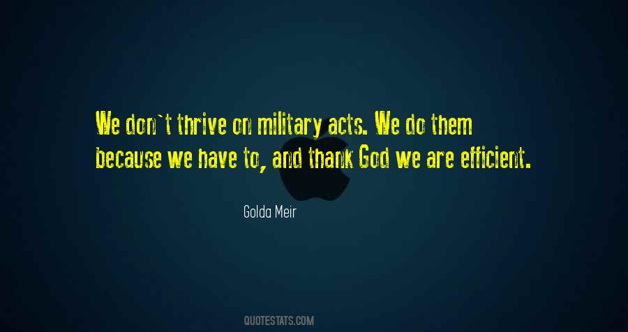 Golda Meir Quotes #1181689