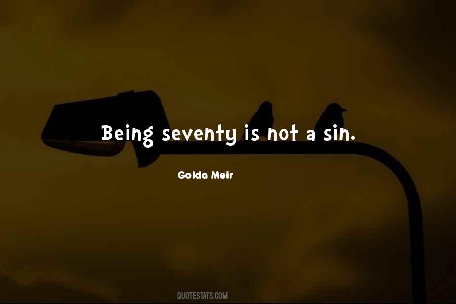 Golda Meir Quotes #1804824