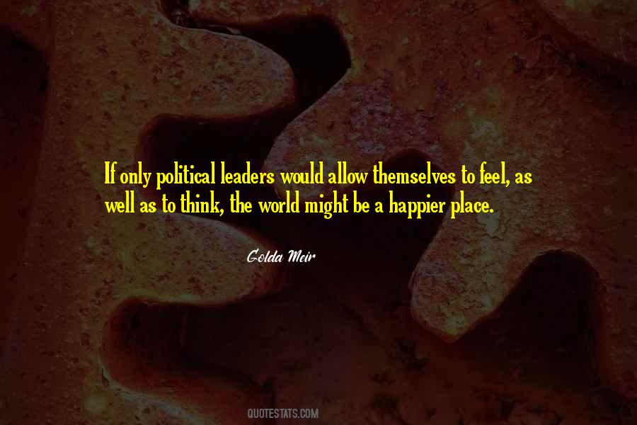 Golda Meir Quotes #856507