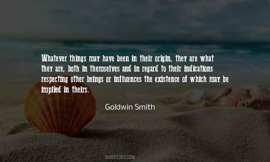 Goldwin Smith Quotes #582636