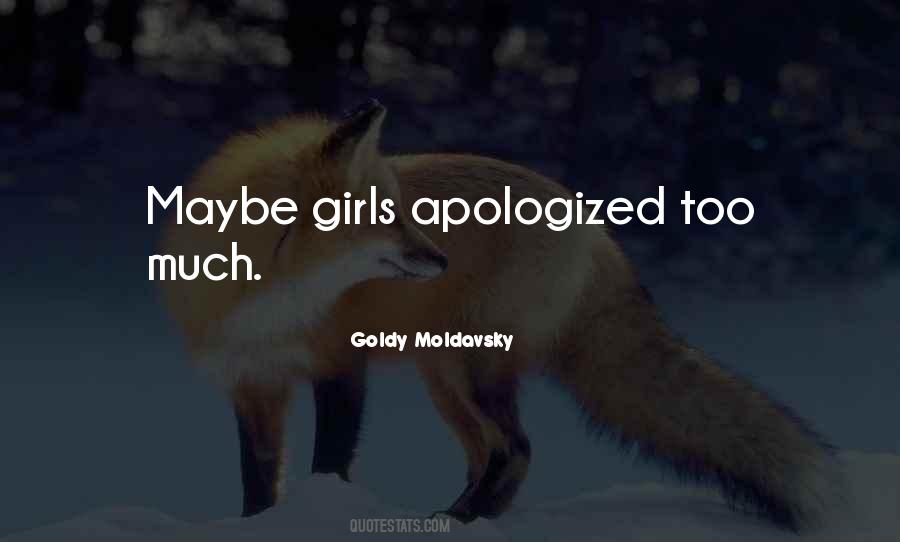 Goldy Moldavsky Quotes #446731