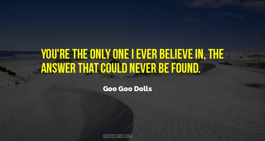 Goo Goo Dolls Quotes #596599