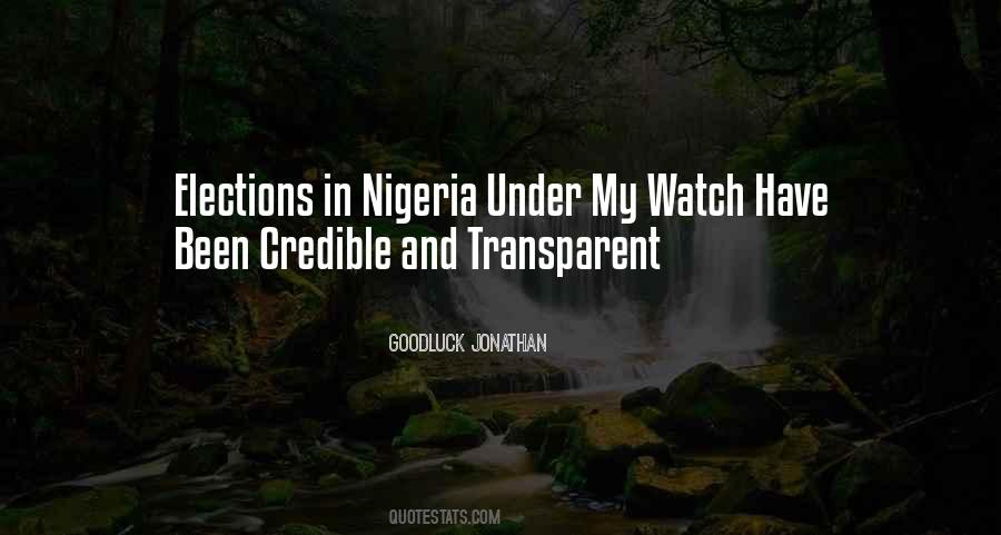 Goodluck Jonathan Quotes #1516375