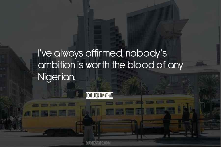 Goodluck Jonathan Quotes #1614135