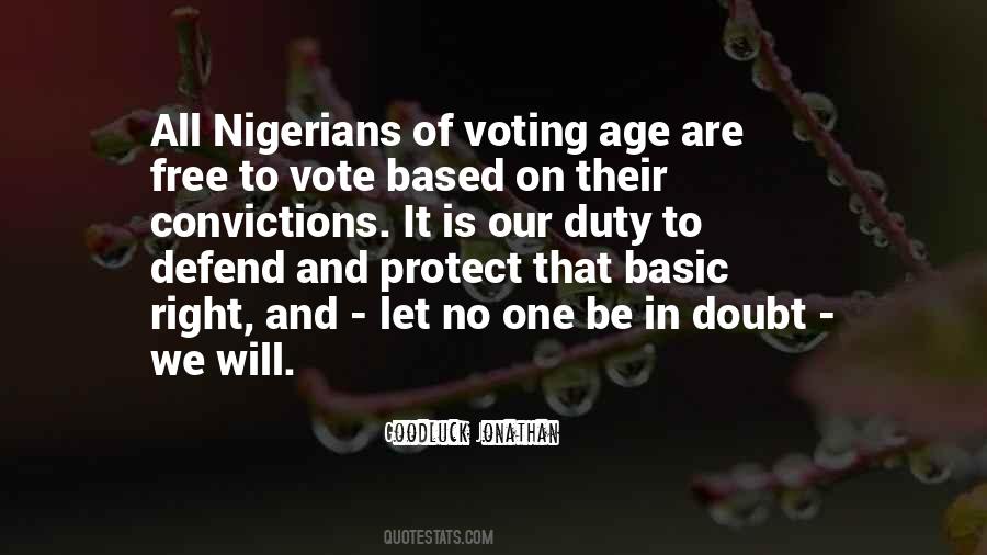 Goodluck Jonathan Quotes #250395