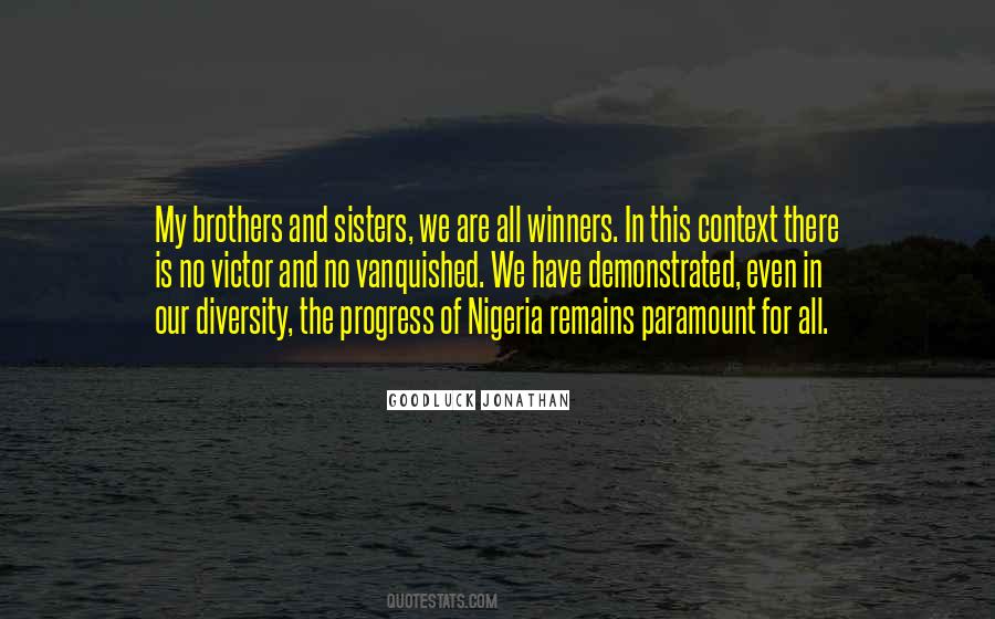 Goodluck Jonathan Quotes #634580