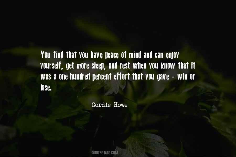 Gordie Howe Quotes #250581 Gordie Howe Quotes #250581