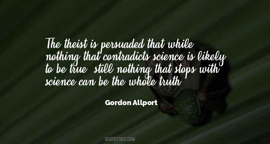 Gordon Allport Quotes #1568768