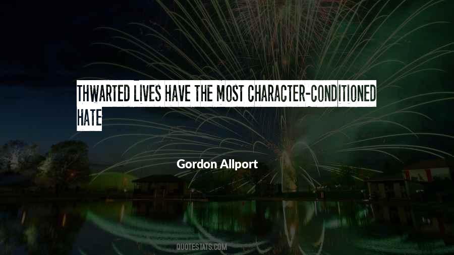 Gordon Allport Quotes #522640