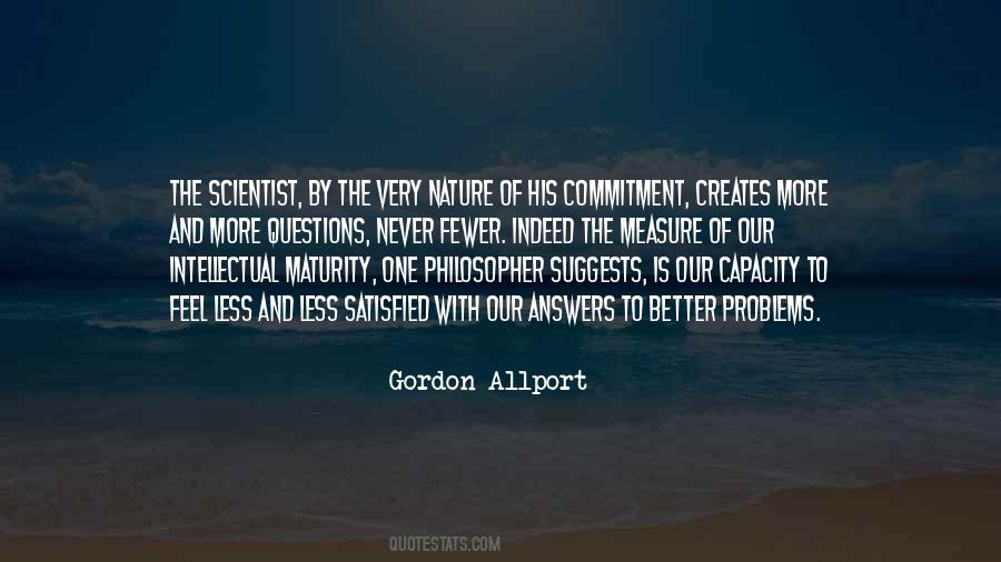 Gordon Allport Quotes #61092